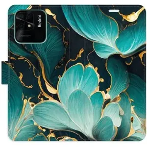 iSaprio flip puzdro Blue Flowers 02 pre Xiaomi Redmi 10C