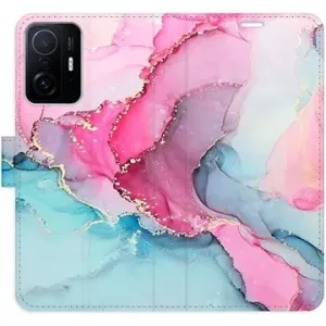 iSaprio flip puzdro PinkBlue Marble pre Xiaomi 11T/11T Pro