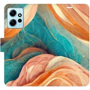 iSaprio flip puzdro Blue and Orange pre Xiaomi Redmi Note 12 5G