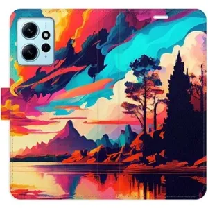 iSaprio flip puzdro Colorful Mountains 02 pre Xiaomi Redmi Note 12 5G