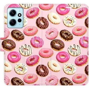 iSaprio flip puzdro Donuts Pattern 03 pre Xiaomi Redmi Note 12 5G