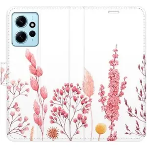 iSaprio flip puzdro Pink Flowers 03 pre Xiaomi Redmi Note 12 5G