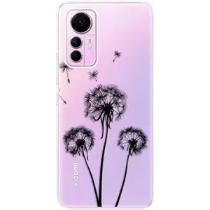 iSaprio Three Dandelions pro black na Xiaomi 12 Lite
