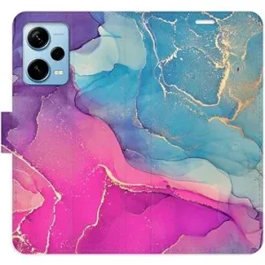 iSaprio flip puzdro Colour Marble 02 pre Xiaomi Redmi Note 12 Pro+ 5G