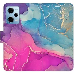 iSaprio flip puzdro Colour Marble 02 pre Xiaomi Redmi Note 12 Pro 5G/Poco X5 Pro 5G