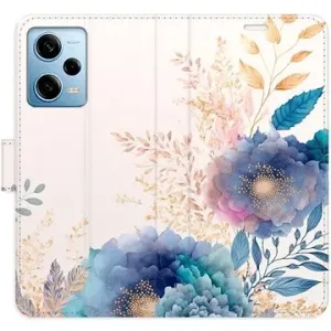 iSaprio flip puzdro Ornamental Flowers 03 pre Xiaomi Redmi Note 12 Pro 5G/Poco X5 Pro 5G