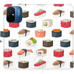 iSaprio flip puzdro Sushi Pattern 02 pre Xiaomi Redmi 12C