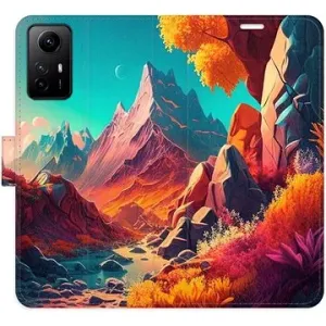 iSaprio flip puzdro Colorful Mountains pre Xiaomi Redmi Note 12S