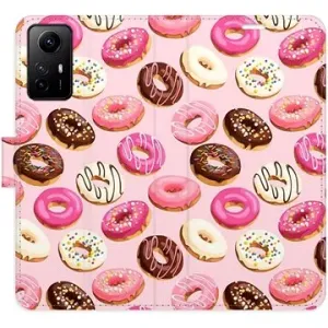 iSaprio flip puzdro Donuts Pattern 03 pre Xiaomi Redmi Note 12S