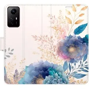iSaprio flip puzdro Ornamental Flowers 03 na Xiaomi Redmi Note 12S