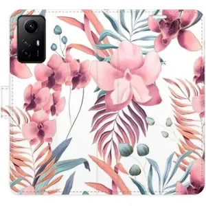 iSaprio flip puzdro Pink Flowers 02 pre Xiaomi Redmi Note 12S