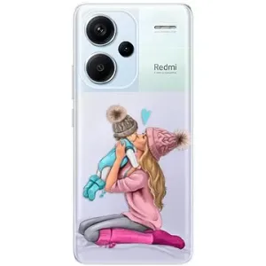 iSaprio Kissing Mom – Blond and Boy – Xiaomi Redmi Note 13 Pro+ 5G