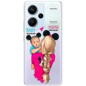 iSaprio Mama Mouse Blonde and Boy – Xiaomi Redmi Note 13 Pro+ 5G