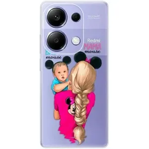 iSaprio Mama Mouse Blonde and Boy – Xiaomi Redmi Note 13 Pro
