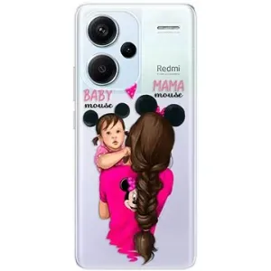 iSaprio Mama Mouse Brunette and Girl – Xiaomi Redmi Note 13 Pro+ 5G