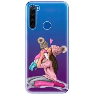 iSaprio Kissing Mom - Brunette and Girl na Xiaomi Redmi Note 8T
