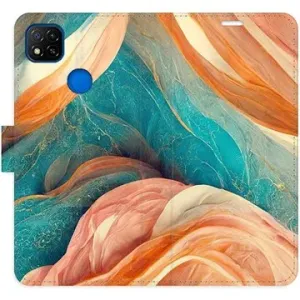 iSaprio flip puzdro Blue and Orange pre Xiaomi Redmi 9C