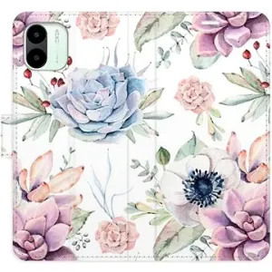 iSaprio flip puzdro Succulents Pattern pre Xiaomi Redmi A1/A2