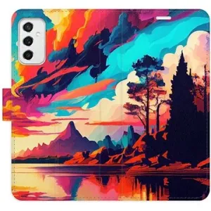 iSaprio flip puzdro Colorful Mountains 02 pre Samsung Galaxy M52 5G