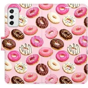 iSaprio flip puzdro Donuts Pattern 03 pre Samsung Galaxy M52 5G