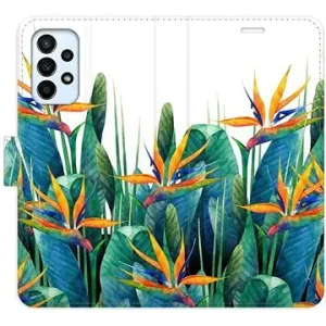 iSaprio flip puzdro Exotic Flowers 02 na Samsung Galaxy A23/A23 5G