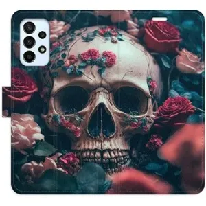 iSaprio flip puzdro Skull in Roses 02 na Samsung Galaxy A23/A23 5G