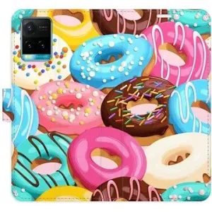 iSaprio flip puzdro Donuts Pattern 02 na Vivo Y21/Y21s/Y33s