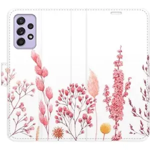 iSaprio flip puzdro Pink Flowers 03 pre Samsung Galaxy A52/A52 5G/A52s