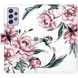 iSaprio flip puzdro Pink Flowers pre Samsung Galaxy A52/A52 5G/A52s