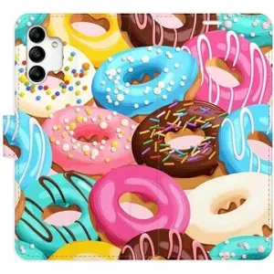 iSaprio flip puzdro Donuts Pattern 02 pre Samsung Galaxy A04s