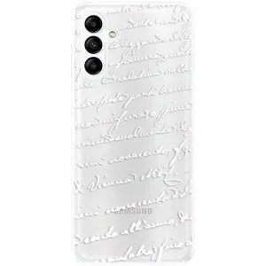 iSaprio Handwriting 01 white pre Samsung Galaxy A04s