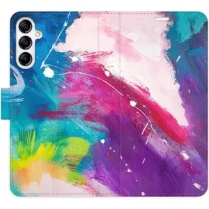 iSaprio flip puzdro Abstract Paint 05 pre Samsung Galaxy A14/A14 5G