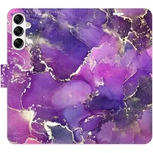 iSaprio flip puzdro Purple Marble pre Samsung Galaxy A14/A14 5G