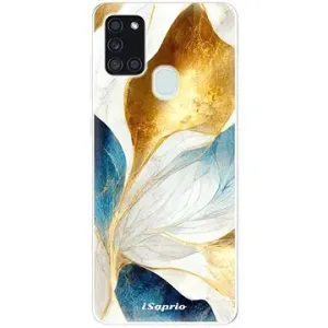 iSaprio Blue Leaves na Samsung Galaxy A21s #7749506