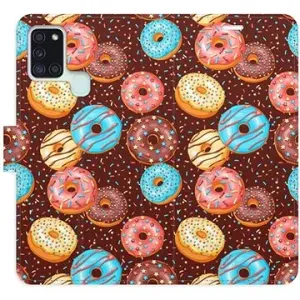 iSaprio flip puzdro Donuts Pattern pre Samsung Galaxy A21s