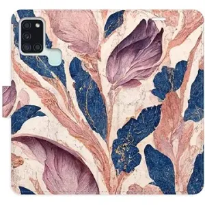 iSaprio flip puzdro Old Leaves 02 na Samsung Galaxy A21s