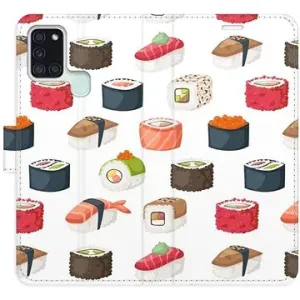 iSaprio flip puzdro Sushi Pattern 02 pre Samsung Galaxy A21s