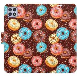 iSaprio flip puzdro Donuts Pattern na Samsung Galaxy A22 5G