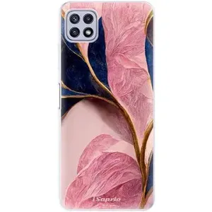 iSaprio Pink Blue Leaves pre Samsung Galaxy A22 5G