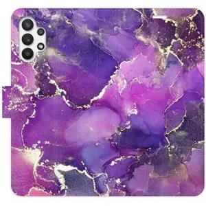 iSaprio flip puzdro Purple Marble pre Samsung Galaxy A32 5G