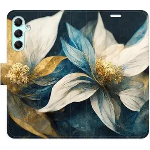iSaprio flip puzdro Gold Flowers na Samsung Galaxy A34 5G