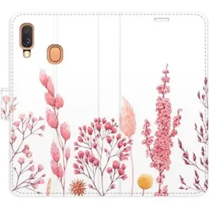 iSaprio flip puzdro Pink Flowers 03 pre Samsung Galaxy A40