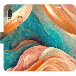 iSaprio flip puzdro Blue and Orange na Samsung Galaxy A40