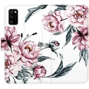 iSaprio flip puzdro Pink Flowers na Samsung Galaxy A41