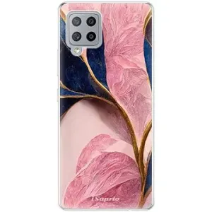 iSaprio Pink Blue Leaves na Samsung Galaxy A42