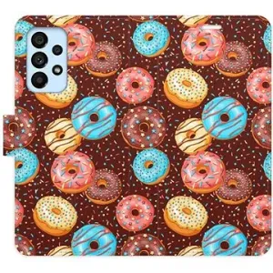 iSaprio flip puzdro Donuts Pattern na Samsung Galaxy A53 5G