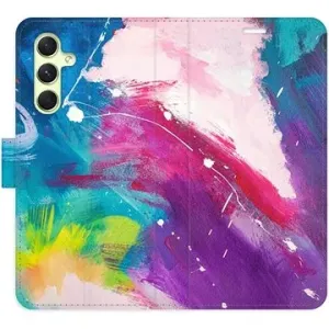 iSaprio flip puzdro Abstract Paint 05 pre Samsung Galaxy A54 5G