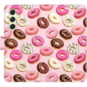 iSaprio flip puzdro Donuts Pattern 03 pre Samsung Galaxy A54 5G