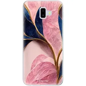 iSaprio Pink Blue Leaves pre Samsung Galaxy J6+