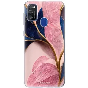 iSaprio Pink Blue Leaves pre Samsung Galaxy M21